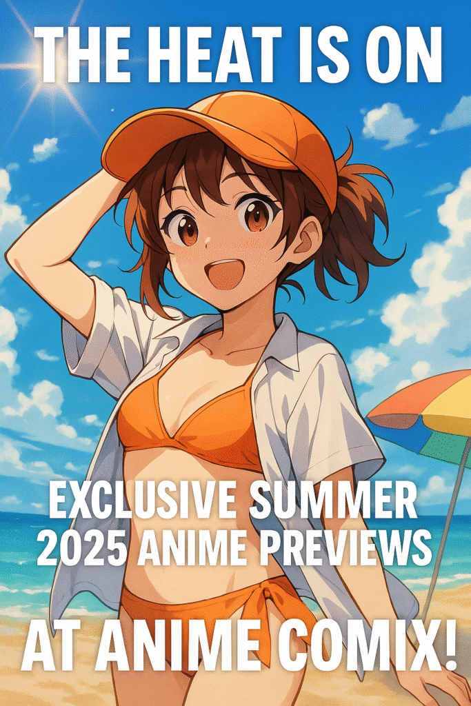 :The Heat is On: Exclusive Summer 2025 Anime Previews at Anime Comix!